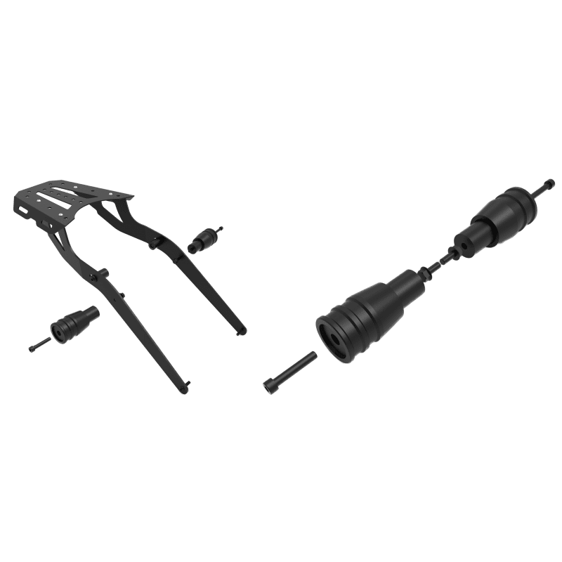 HORNET 750 UYUMLU TOPCASE ÇANTA DEMİRİ EKLENTİLİ KUYRUK KORUMA DEMİRİ