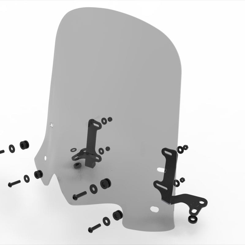 JUPİTER 125-110 ve HONDA DİO UYUMLU FÜME TUR CAMI