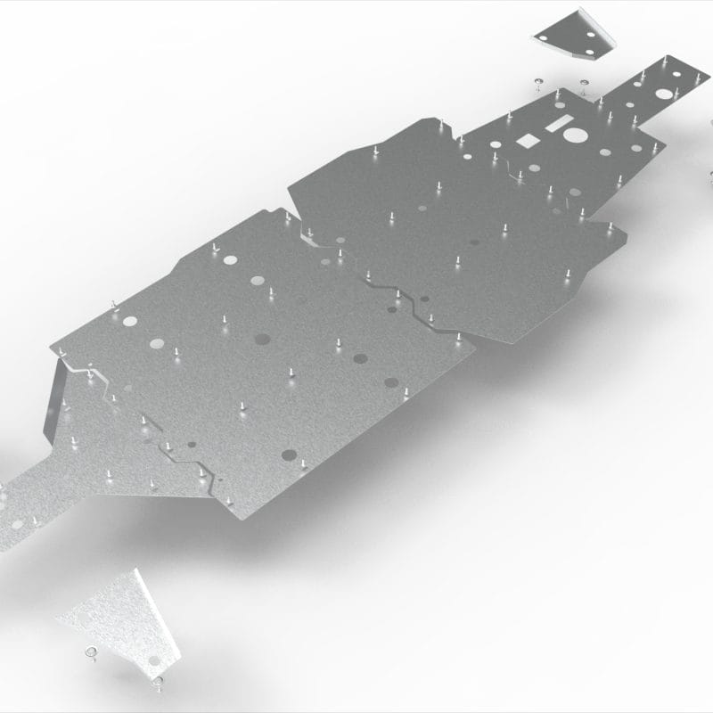 Z FORCE 950 UTV (4 KİŞİLİK) UYUMLU ALÜMİNYUM ALT KORUMA