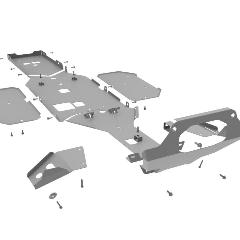 CFORCE 850-1000 HIGHT ATV UYUMLU ALÜMİNYUM ALT KORUMA