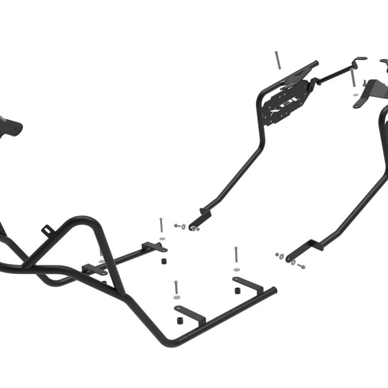 JET X 125 UYUMLU YAN ÇANTA BAĞLANTILI ETRAF KORUMA DEMİRİ